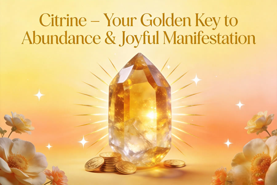 Today's Crystal Spotlight (Jan 15, 2026): Citrine – Your Golden Key to Abundance & Joyful Manifestation